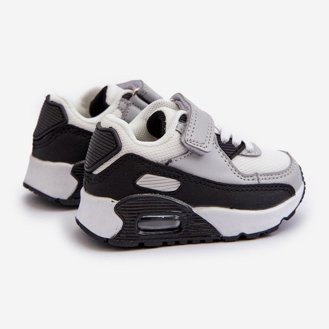 Gyermek tépőzáras tornacipő Szürke Krissandra 2