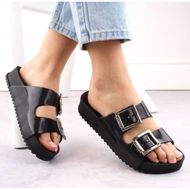 Kényelmes illatos papucs Zaxy W INT2005, fekete 1 Kényelmes illatos papucs Zaxy W INT2005, fekete 1