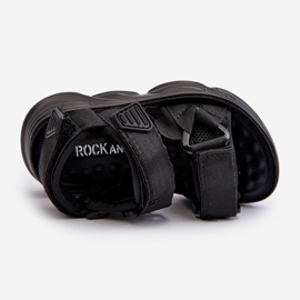 Tépőzáras gyerekszandál, Fekete Orretta 2