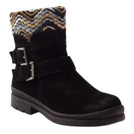 Bőr szigetelt munkások Filippo 392 fekete 1