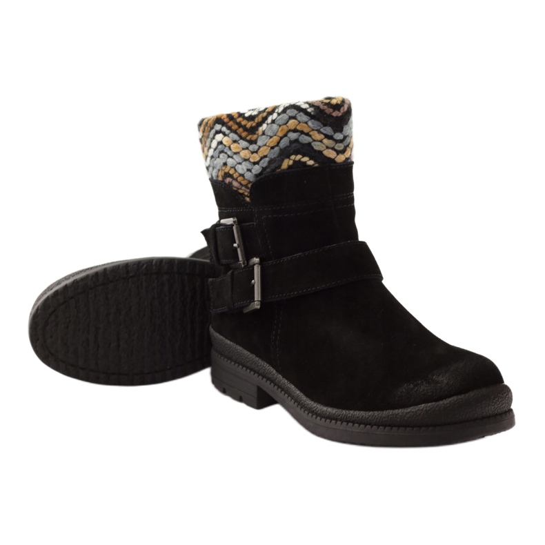 Bőr szigetelt munkások Filippo 392 fekete 3