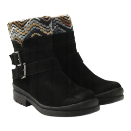 Bőr szigetelt munkások Filippo 392 fekete 4