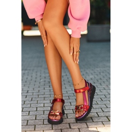 S.Barski Női ékszandál D&amp;A CR954 lila ibolya 1