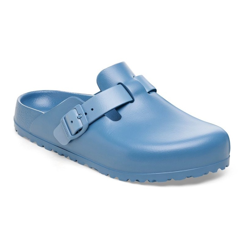Birkenstock Boston Eva W 1027259 papucs kék 1