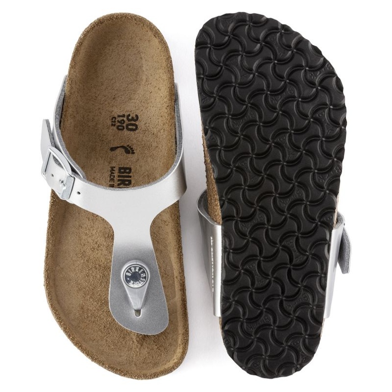 Birkenstock BIirkenstock Gizeh Kids Bs 1019192 papucs barna 1