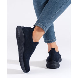 Női bebújós sportcipő, sötétkék 2 Női bebújós sportcipő, sötétkék 2