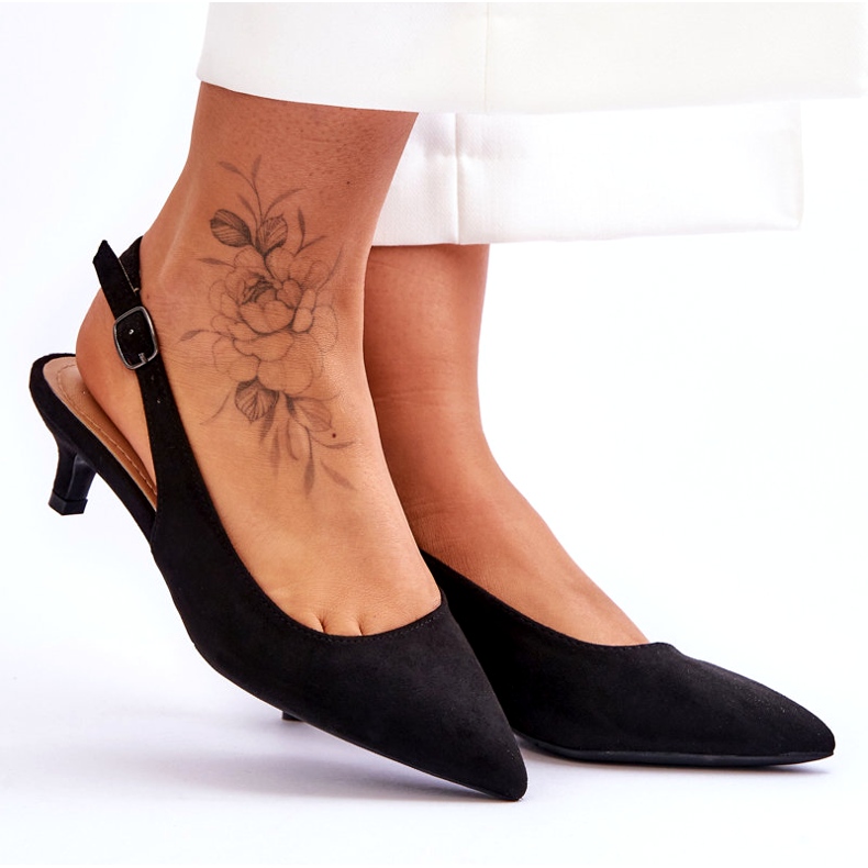 Jeeini Alacsony hegyű szivattyúk, fekete 4