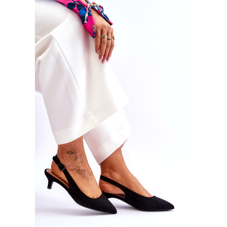 Jeeini Alacsony hegyű szivattyúk, fekete 3