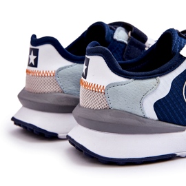 Gyerek cipők memóriahab rendszer Big Star LL374225 Navy Blue kék 1