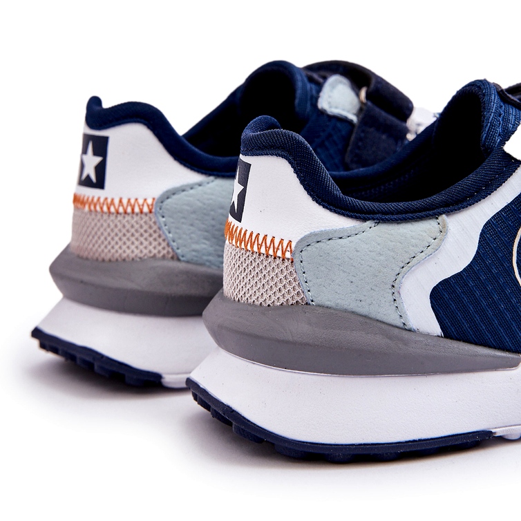 Gyerek cipők memóriahab rendszer Big Star LL374225 Navy Blue kék 1