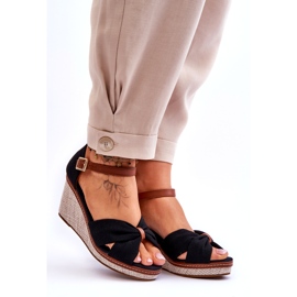 Fekete női ékszandál 4 Fekete női ékszandál 4