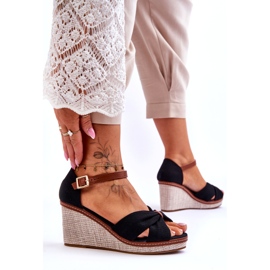 Fekete női ékszandál 3 Fekete női ékszandál 3