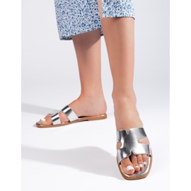 Női klasszikus ezüst papucs 1 Női klasszikus ezüst papucs 1