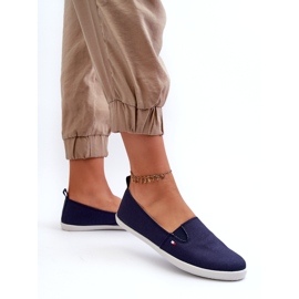 News A cipők csúszós női sötétkék 24tx02-7655 cipők 3