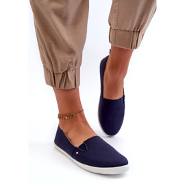 News A cipők csúszós női sötétkék 24tx02-7655 cipők 2