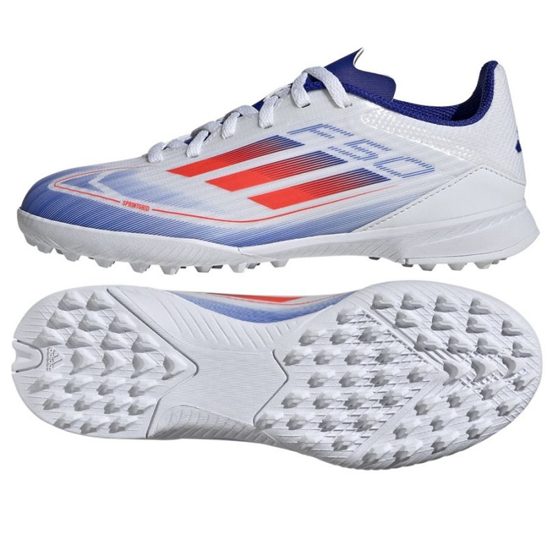 Adidas F50 League Tf IF1372 futballcipő fehér 1