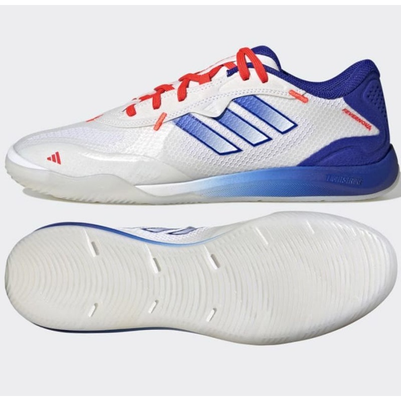 Adidas Fevernova Court M IG8766 futballcipőben fehér 1