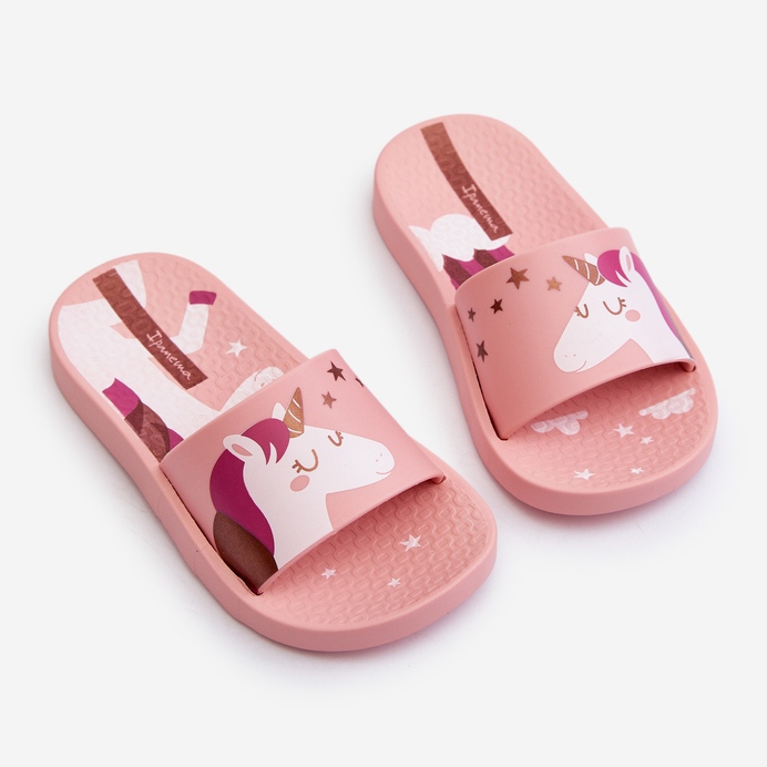 Lány papucs egyszarvúval 83474 Ipanema Urban V Slide Kids Pink rózsaszín 2