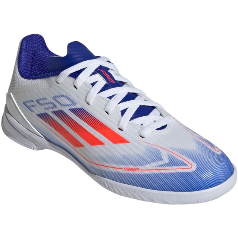 Adidas F50 League IF1368 futballcipőben fehér 1