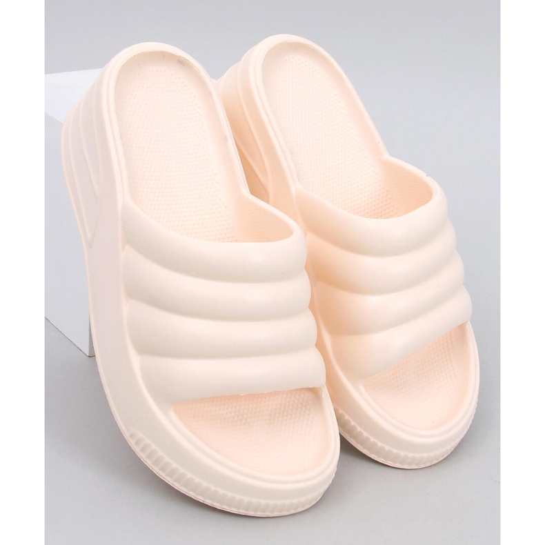 Diames Beige hab ékszandál bézs 1