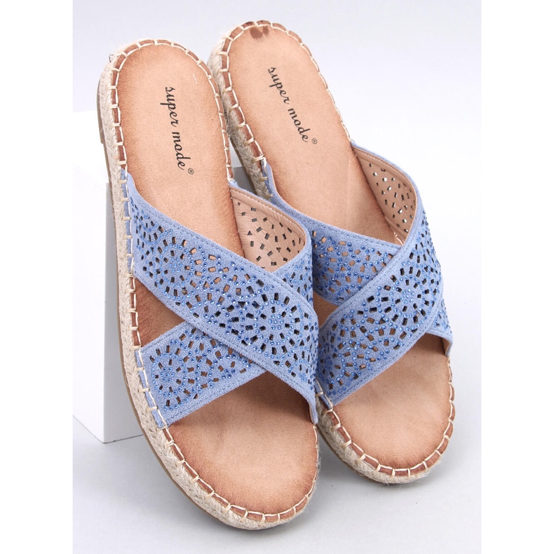 Bakou Blue női espadrille flip-flop kék 1 Bakou Blue női espadrille flip-flop kék 1