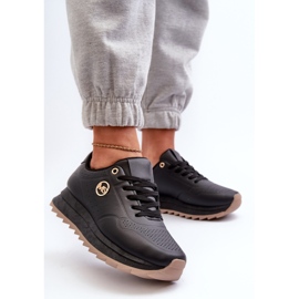 Női Platform tornacipő Fekete Rottiana 2