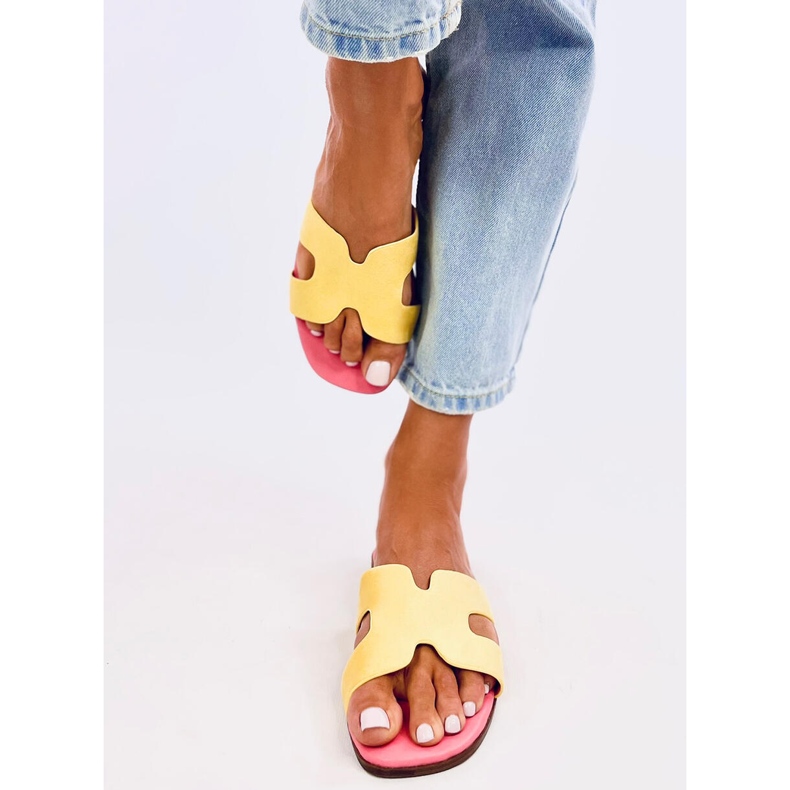 Kalani Yellow női papucs sárga 2