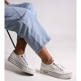 Fehér tornacipő Big Star KK274012 1