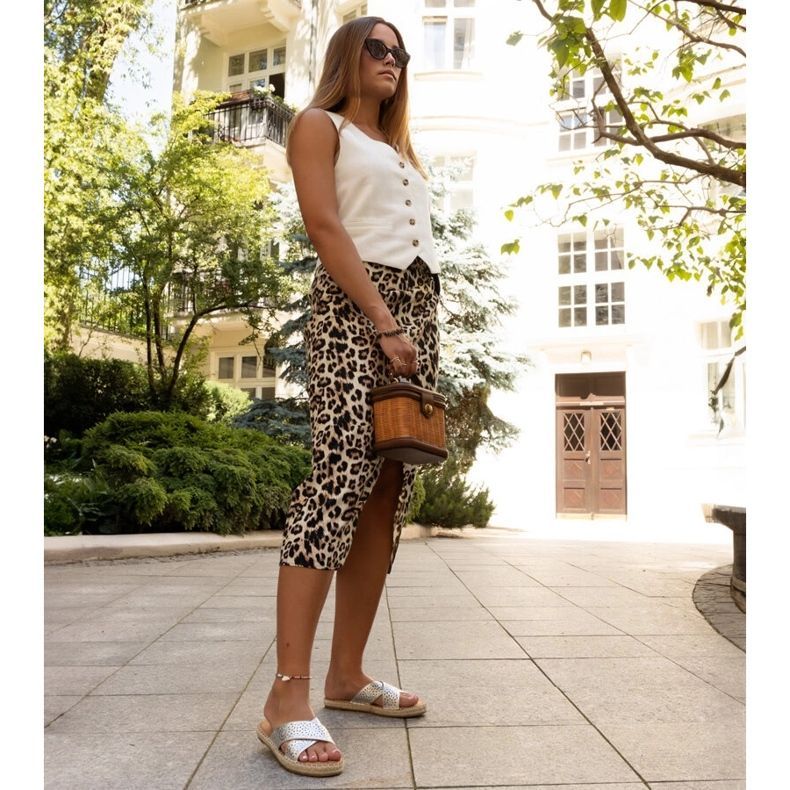 Ezüst áttört papucs az Awet-től 1