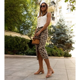 Barna magas sarkú szandál Madea 2