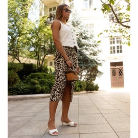 Fehér Maloua alacsony sarkú öszvérek 1