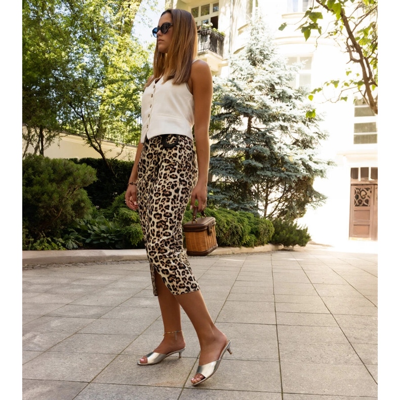 Maloua arany alacsony sarkú csúszdák aranysárga 2 Maloua arany alacsony sarkú csúszdák aranysárga 2