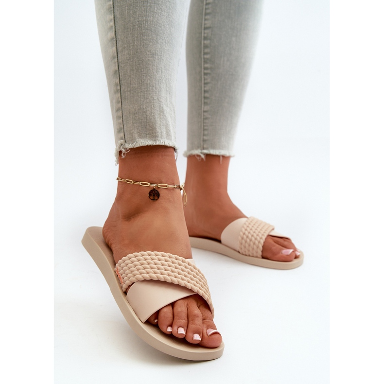 Női lapos papucs 83244 Ipanema Street Ii Fem Beige bézs 2