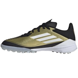 Adidas F50 League Messi Jr Tf IG9277 cipő aranysárga 1 Adidas F50 League Messi Jr Tf IG9277 cipő aranysárga 1