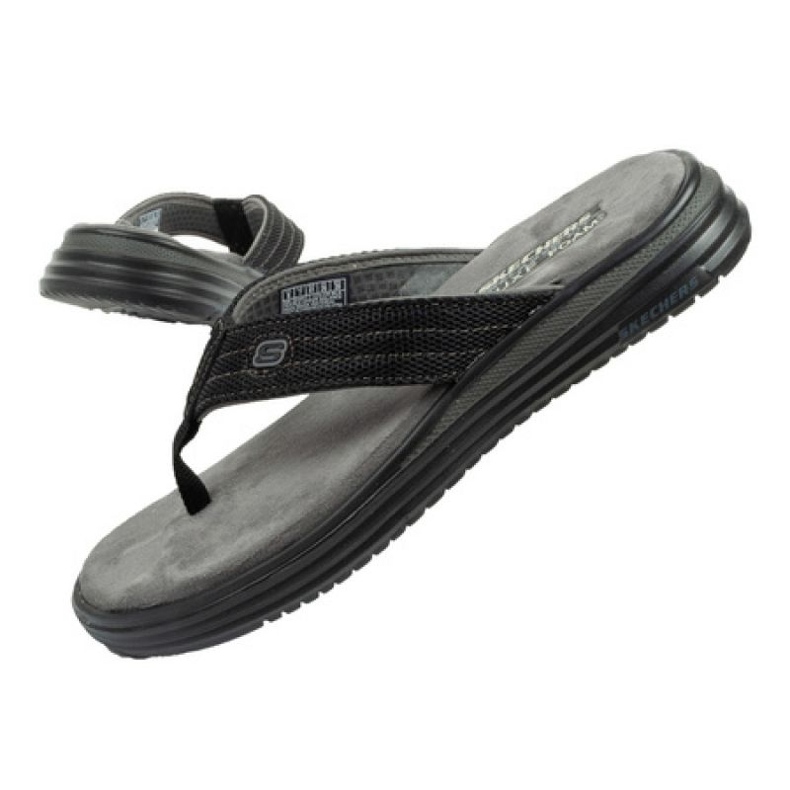 Skechers Proven M flip-flop 204577 Blk fekete 1