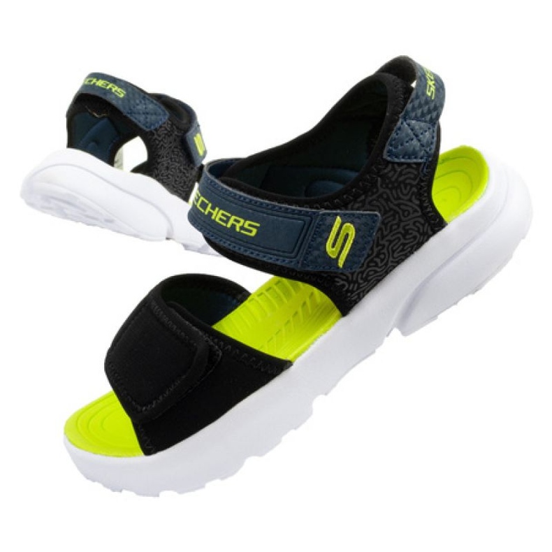 Skechers 406512L/BKLM szandál fekete 1