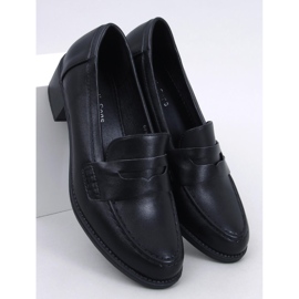 Sylvai Fekete széles sarkú pumpák 1