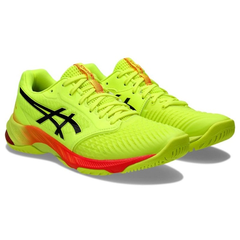 Asics Netburner Ballistic Ff 3 Paris cipő 1051A087-750 zöld 1