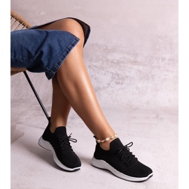 Fekete Muaza sportcipő 1