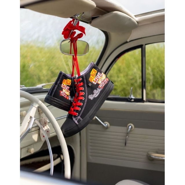 Férfi magas szárú tornacipő - 30. Pol 'AND'ROCK X Big Star OO174801 - Elővétel fekete 1