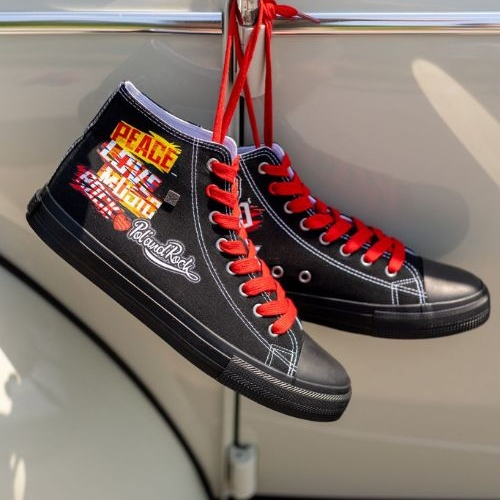 Férfi magas szárú tornacipő - 30. Pol 'AND'ROCK X Big Star OO174801 - Elővétel fekete 2