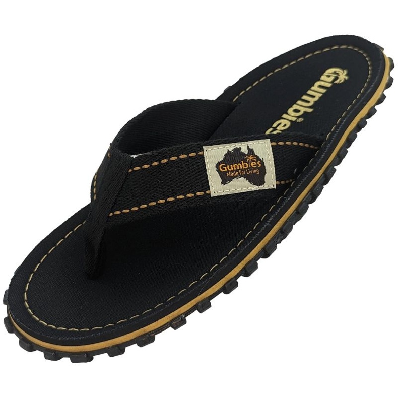 Gumbies Islander Flip-Flops Klasszikus papucs GU-FFISL117 fekete 2