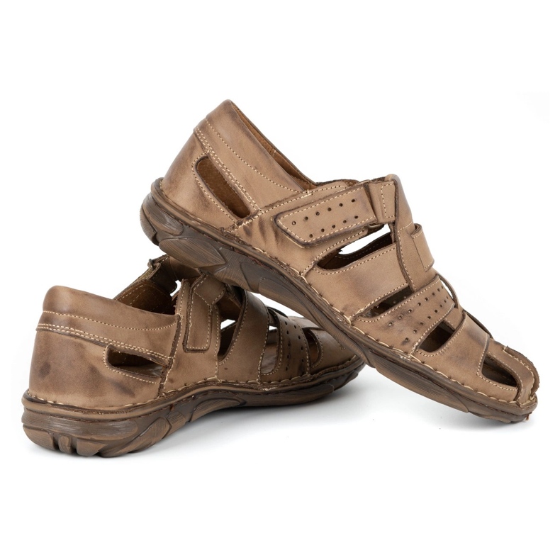 Olivier Férfi szandál 467 Barna 2