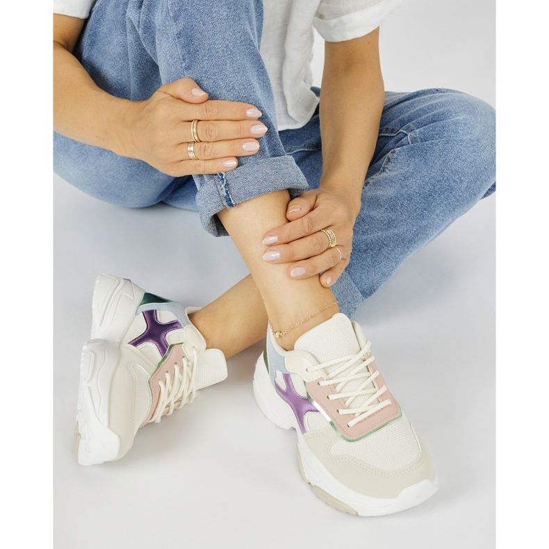 Seastar Többszínű női tornacipő bézs 1