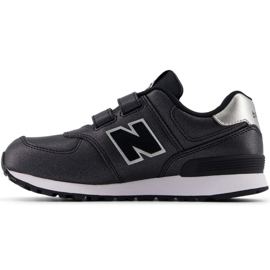 New Balance tornacipő tépőzáras PV574FM fekete 1