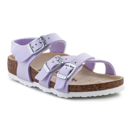 Birkenstock Kumba Shiny Lizard szandál 1026907 ibolya 1