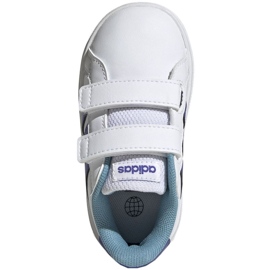 Adidas Grand Court Lifestyle Hook and Loop HP8919 cipő fehér 1