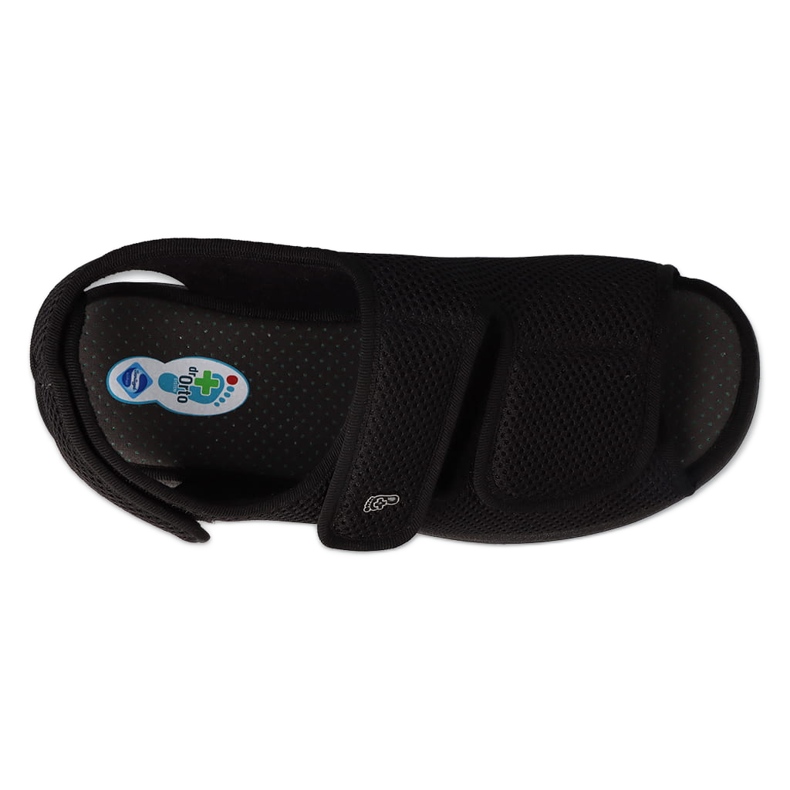 Dr.ORTO Befado férfi szandál tépőzárral, pu 077M001, fekete 3