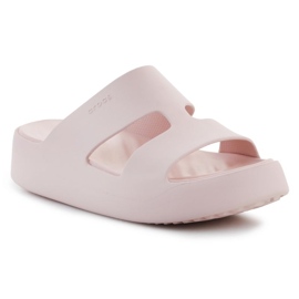 Crocs Getaway Platform H-Strap 209409-6UR papucsok bézs 1 Crocs Getaway Platform H-Strap 209409-6UR papucsok bézs 1