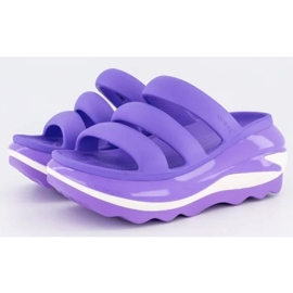 Crocs Mega Crush háromszíjas klumpa 209842-5AJ lila 1